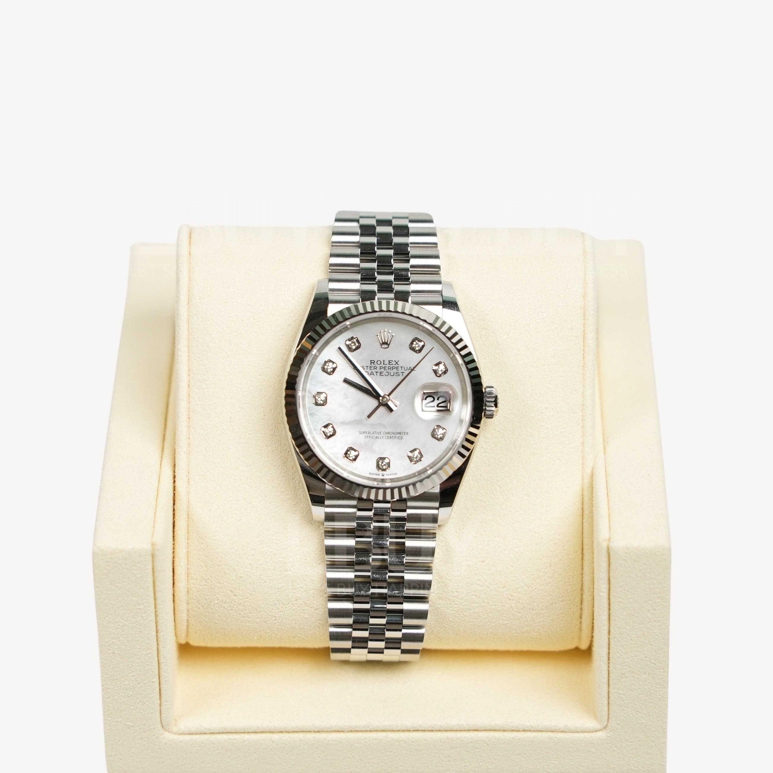 Rolex 勞力士 Datejust 36 126234 貝母色鑽石錶盤 腕錶