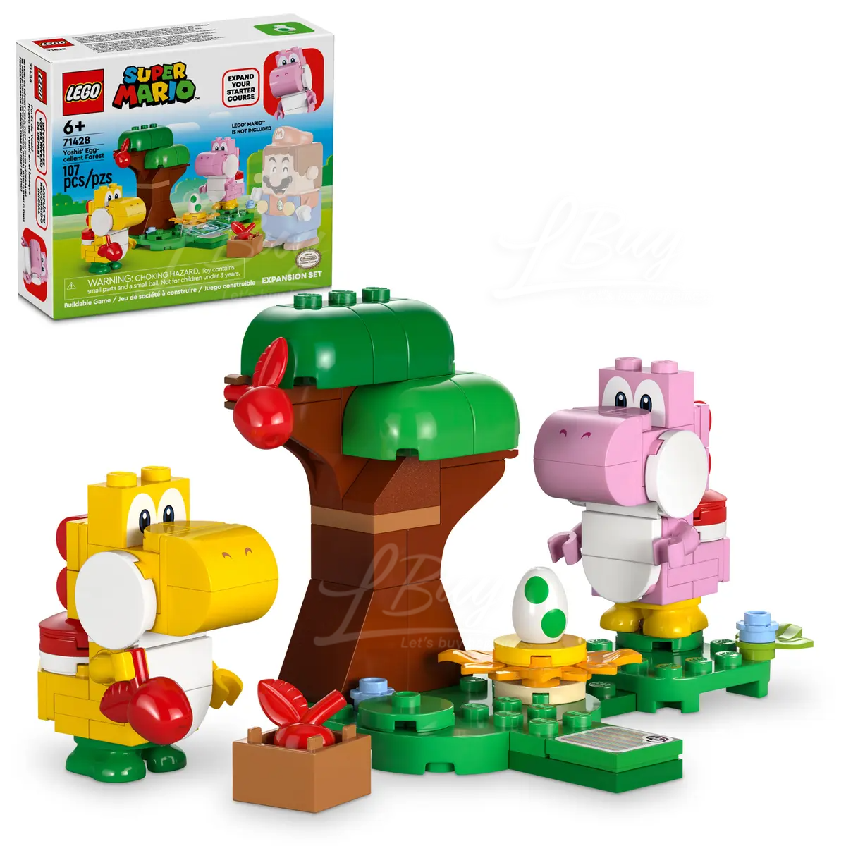 LEGO 71428 Super Mario™ Yoshis' Egg-cellent Forest Expansion Set 6+
