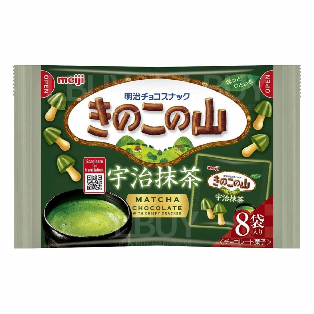 明治(宇治抹茶味)磨菇山8P