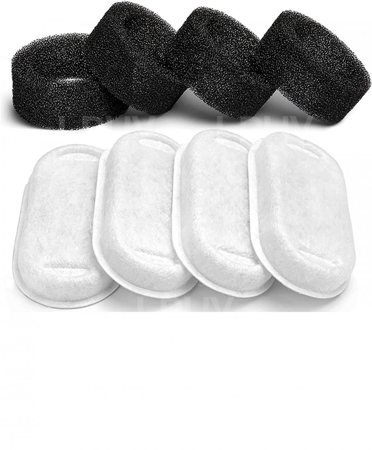 Petwant 寵物飲水機 飲水機 過濾器組 4件一组 濾芯