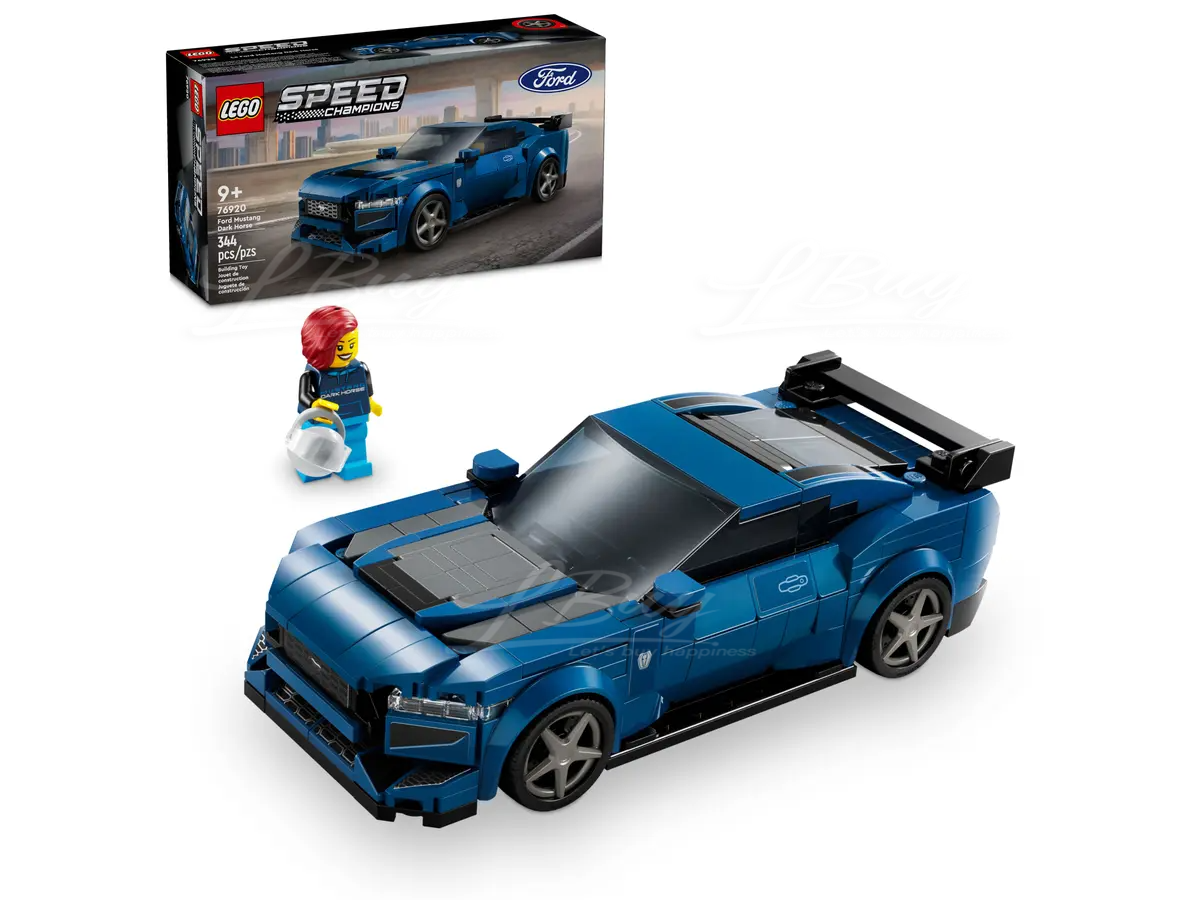 LEGO 76920 Speed Champions Ford Mustang Dark Horse Sports Car 9+