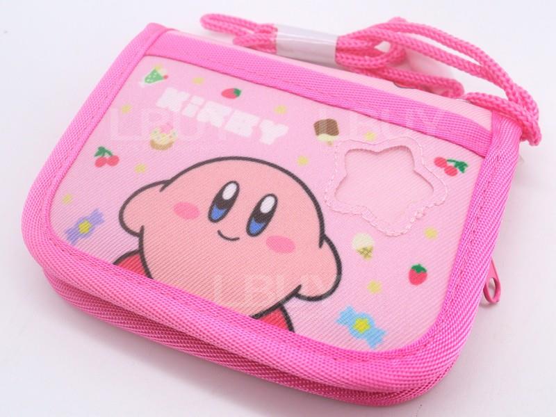 星之卡比 粉色雙折銀包