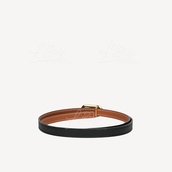 【エルメス】 HERMES Maillon H belt 13mm 直営ラッピング Hermès-Hermes Maillon H Belt Buckle & Reversible Leather