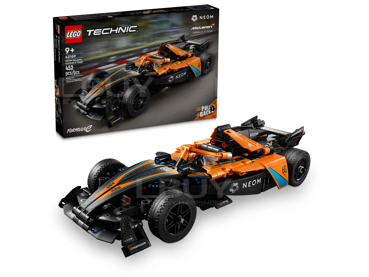 LEGO 42169 Technic NEOM McLaren Formula E Race Car 9+