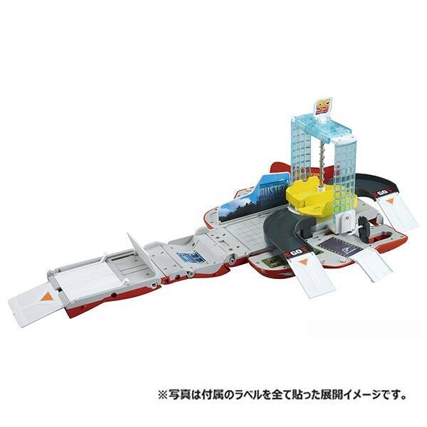 TAKARA TOMY-TC Disney Cars Tomica-Transforming McQueen (Rolling