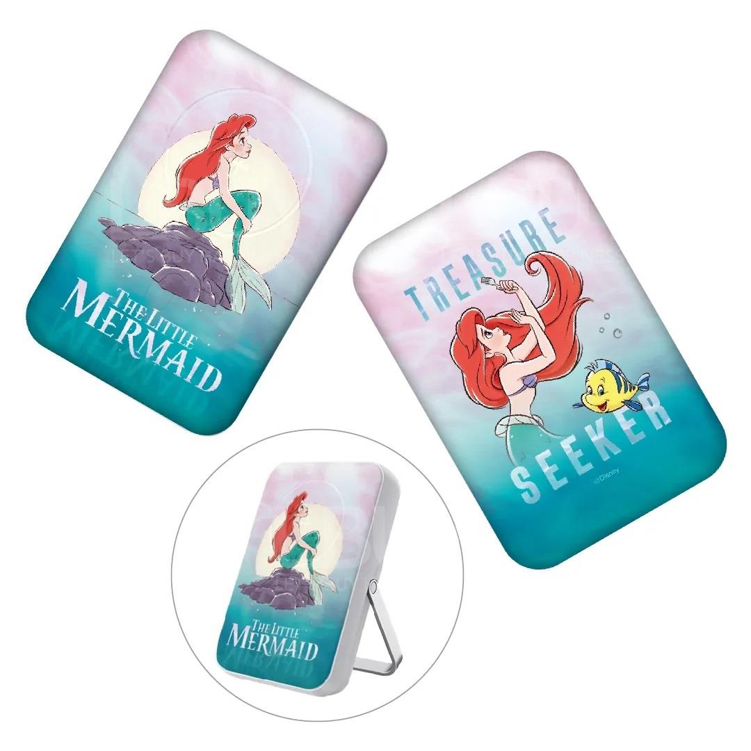 Disney Series 3-in-1 Magnetic Power Bank 10000mAh  The Little Mermaid