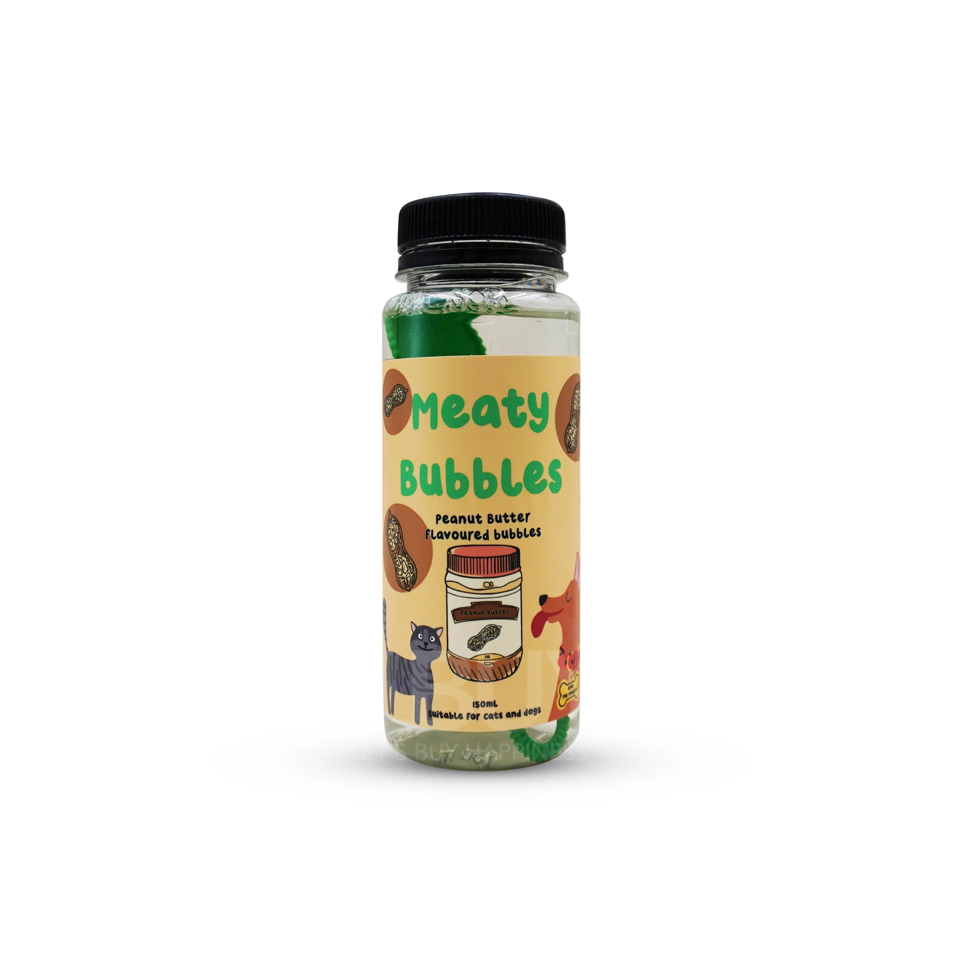 Meaty bubbles Peanut Butter Bubbles 150ml