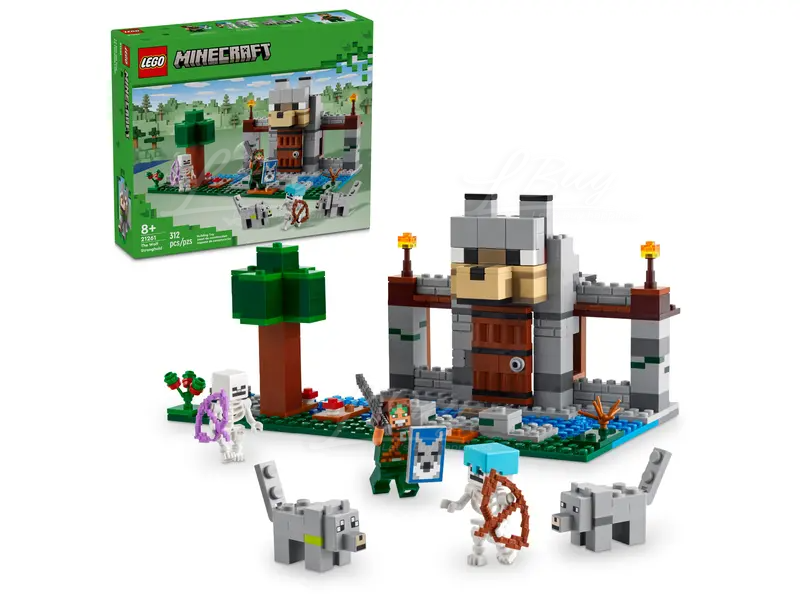 LEGO 21261 Minecraft 狼要塞 8+