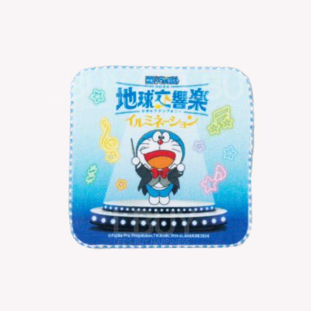 多啦A夢地球交響樂毛巾方巾 神奈川相模湖直送
