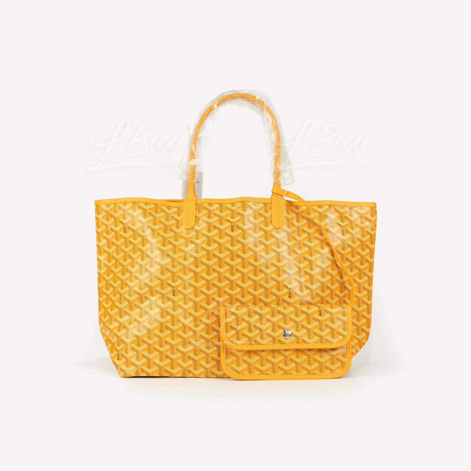 Goyard Saint Louis Bag PM 單肩手袋手挽袋 黃色