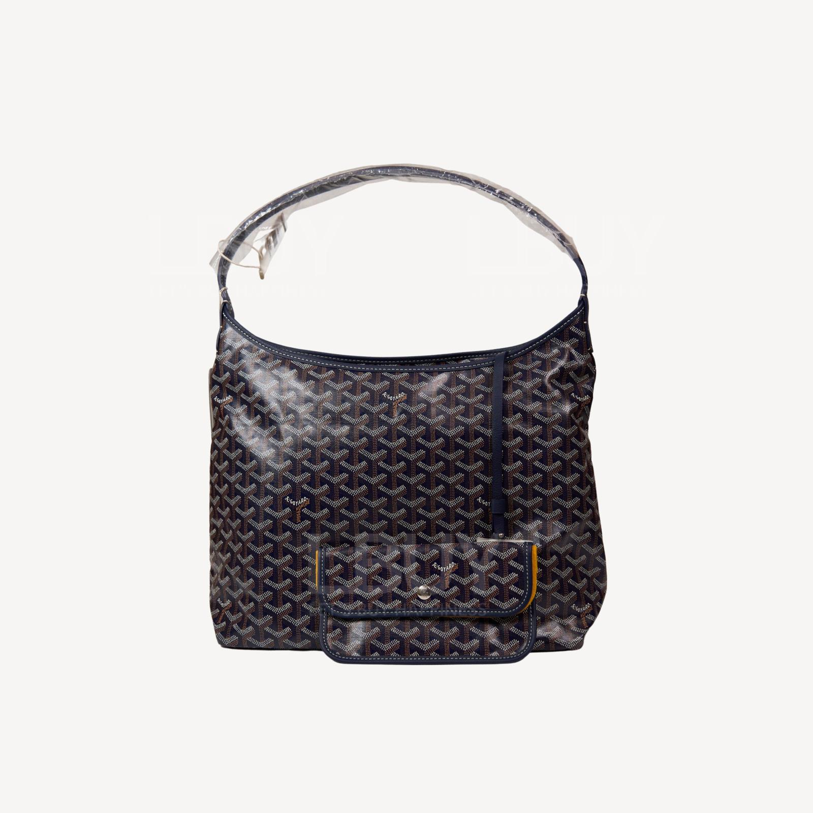 Goyard Boheme Hobo Bag Navy Blue