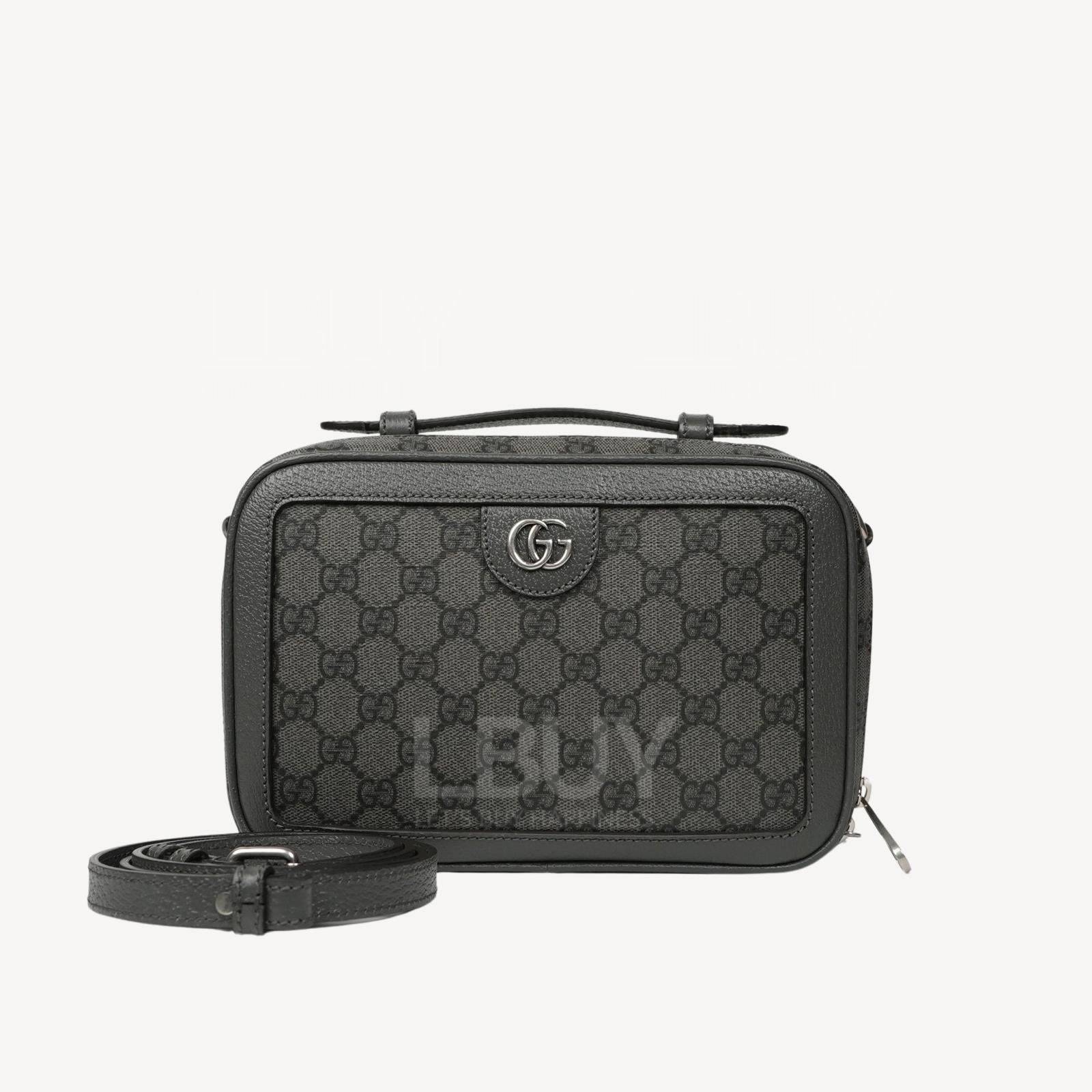 Gucci OPHIDIA織帶小型斜揹袋