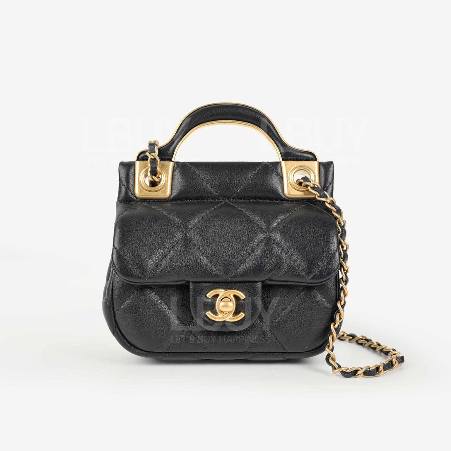Chanel Mini Calfskin Flap Bag with Chain AP2271