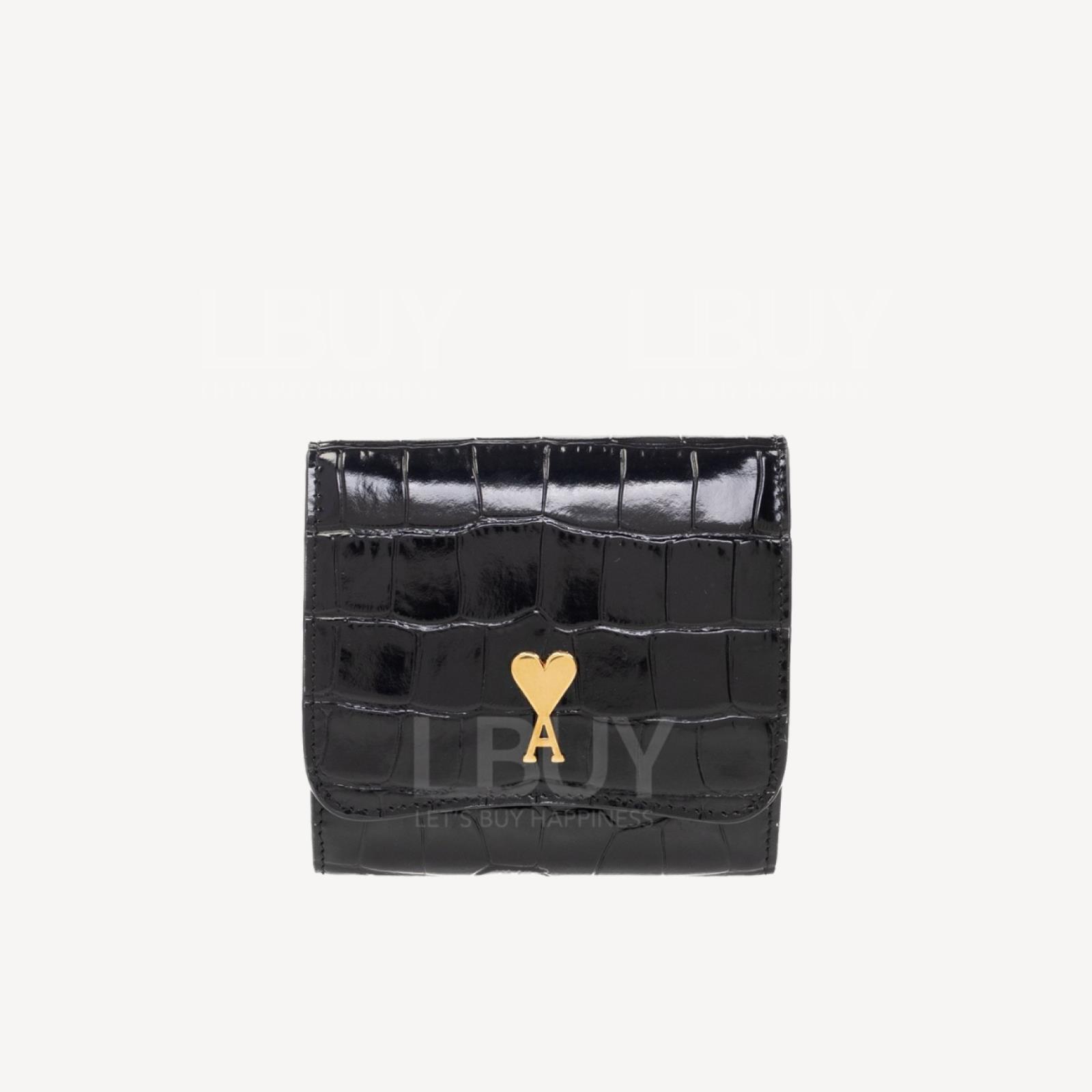 Ami Black Wallet