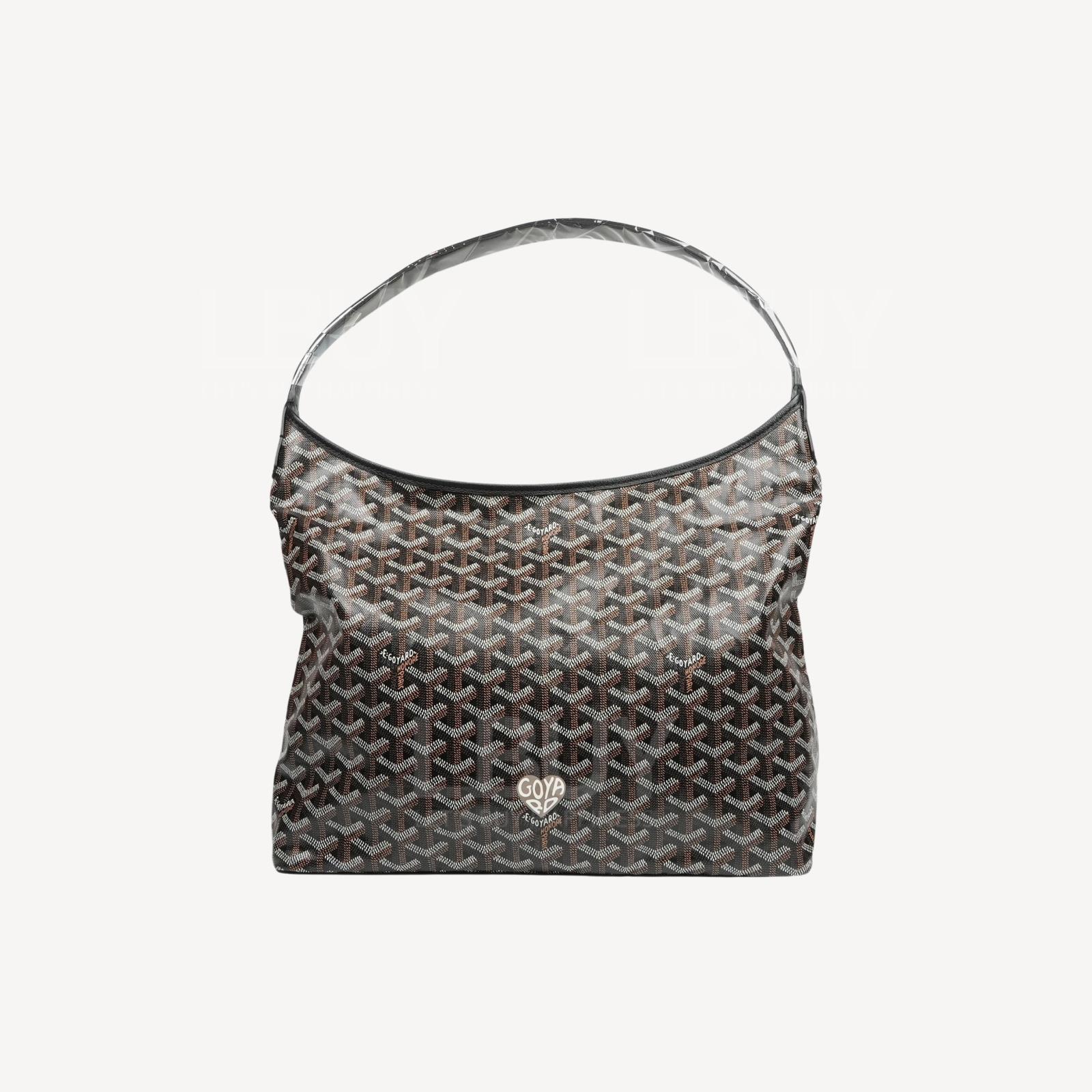 Goyard Boheme Hobo 限量版 黑色并灰色心心