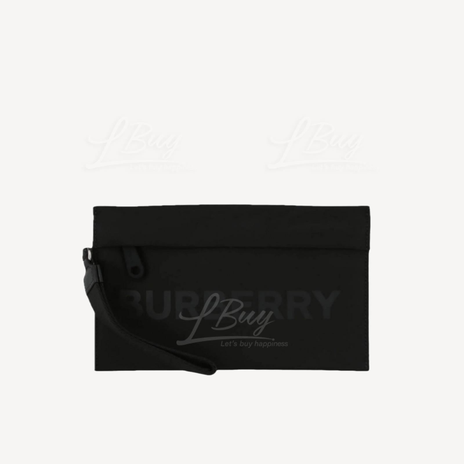 Burberry Logo 手拿包 黑色 80731391