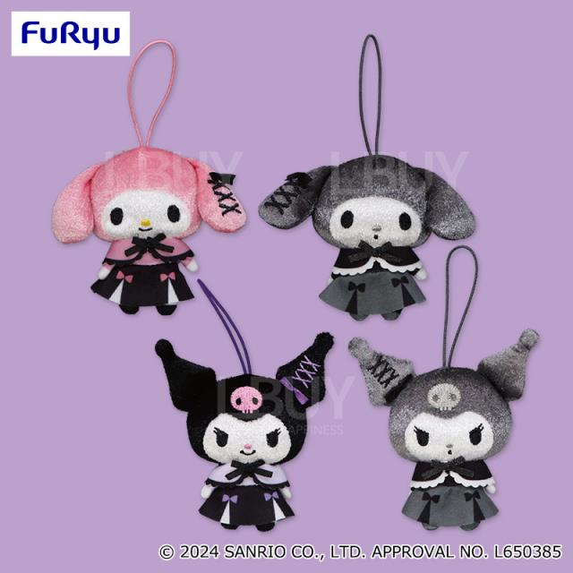 My Melody X Kuromi景品蝴蝶結時尚公仔 4款選1款
