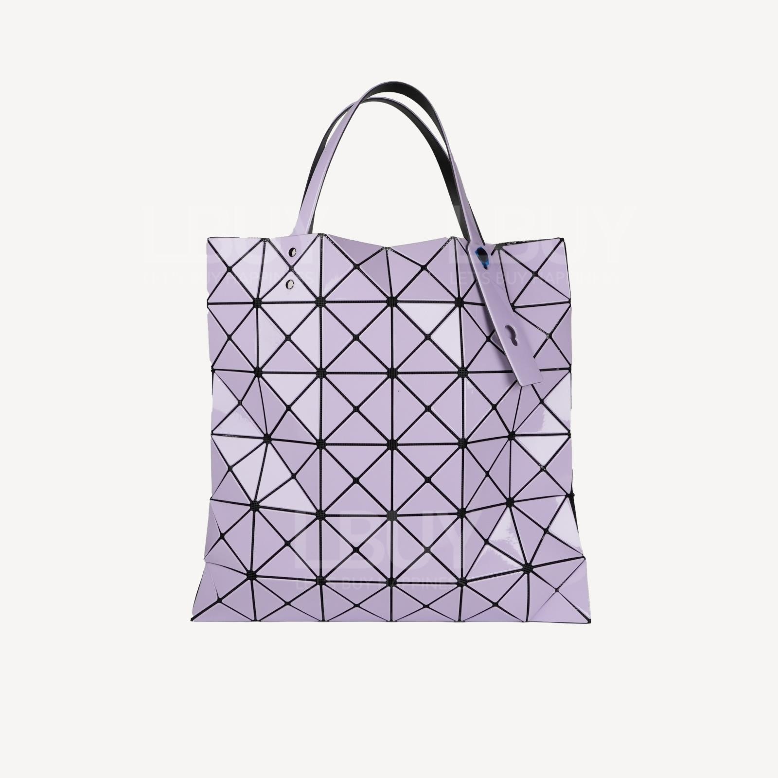 Bao Bao Issey Miyake Tote Bag 幾何圖案 手挽袋 薰衣紫色 AG613