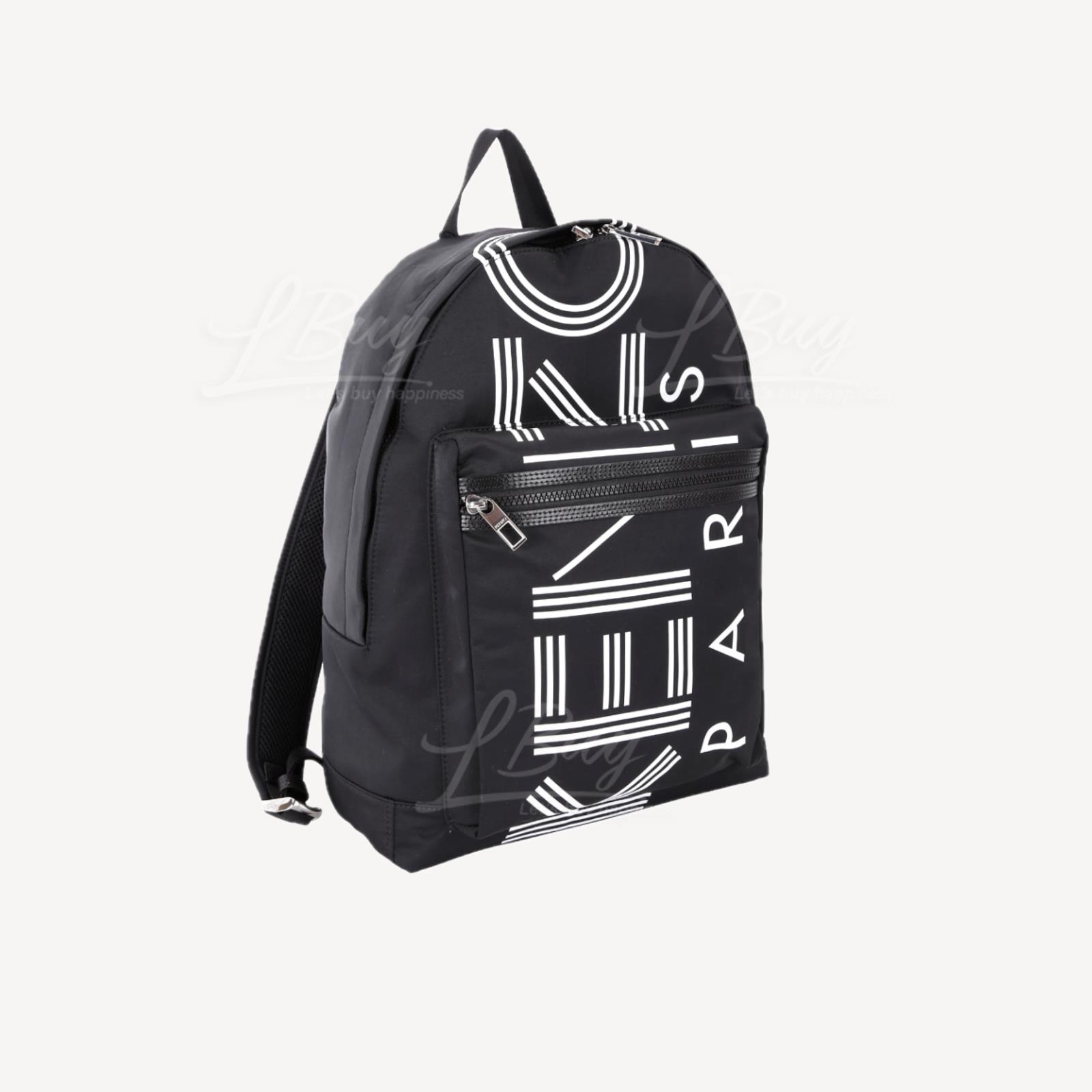 Large kenzo logo backpack best sale