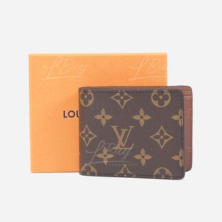 LV Monogram 經典款式 短錢包 棕色 M60895