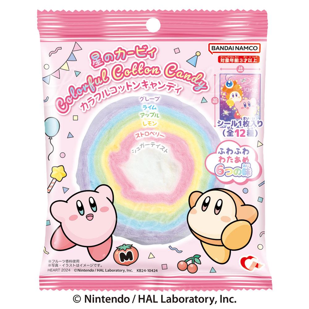星之卡比 彩色棉花糖連貼紙