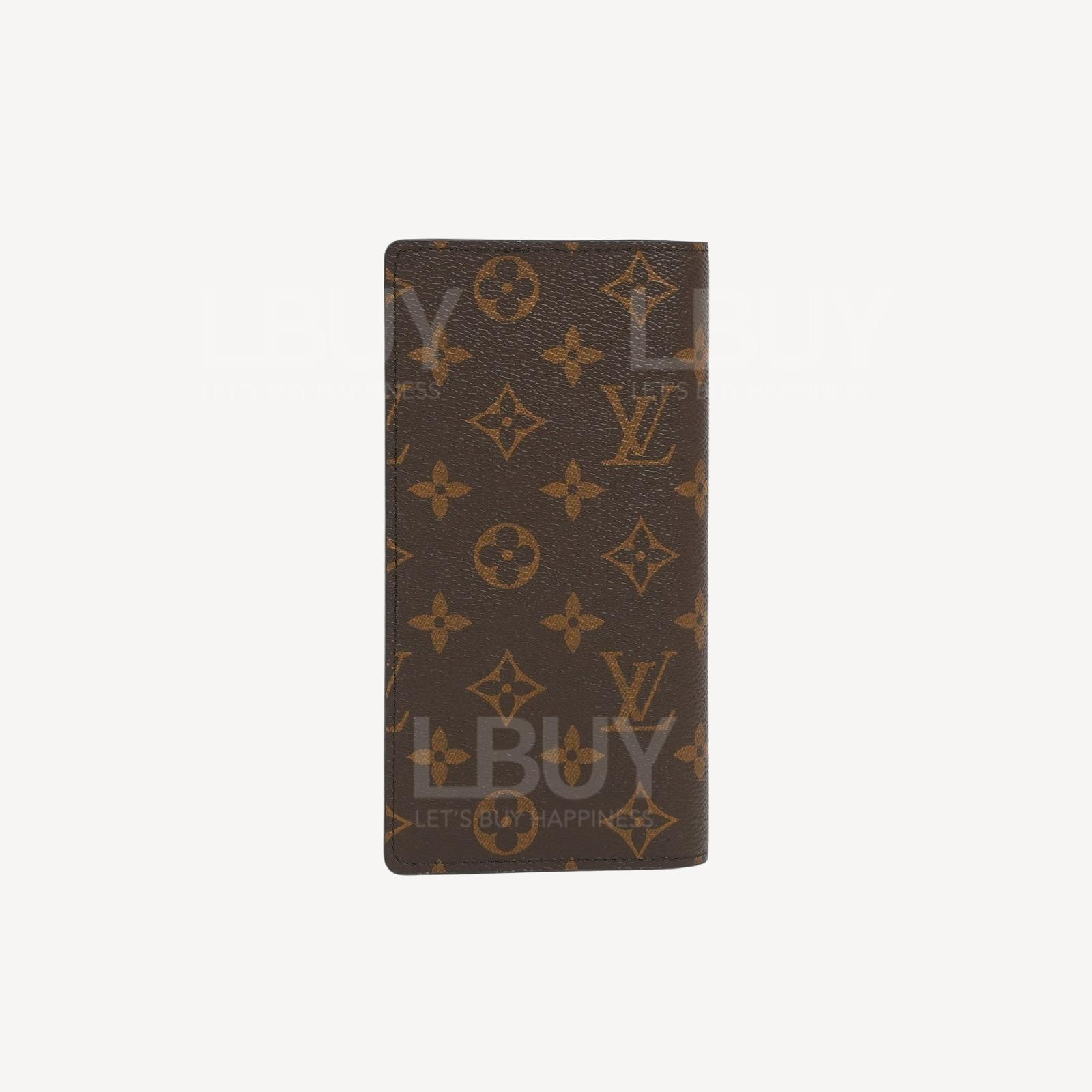 LV Brazza Monogram Long Wallet M66540