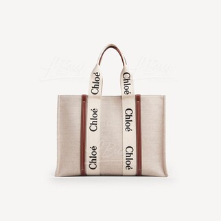 Chloe Large Woody Tote Bag