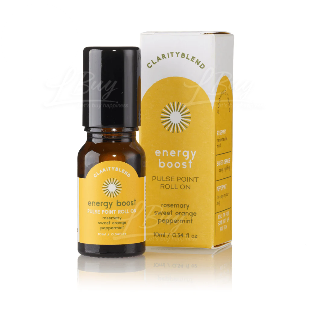 CLARITY BLEND Pulse point roller  10ml- Energy Boost