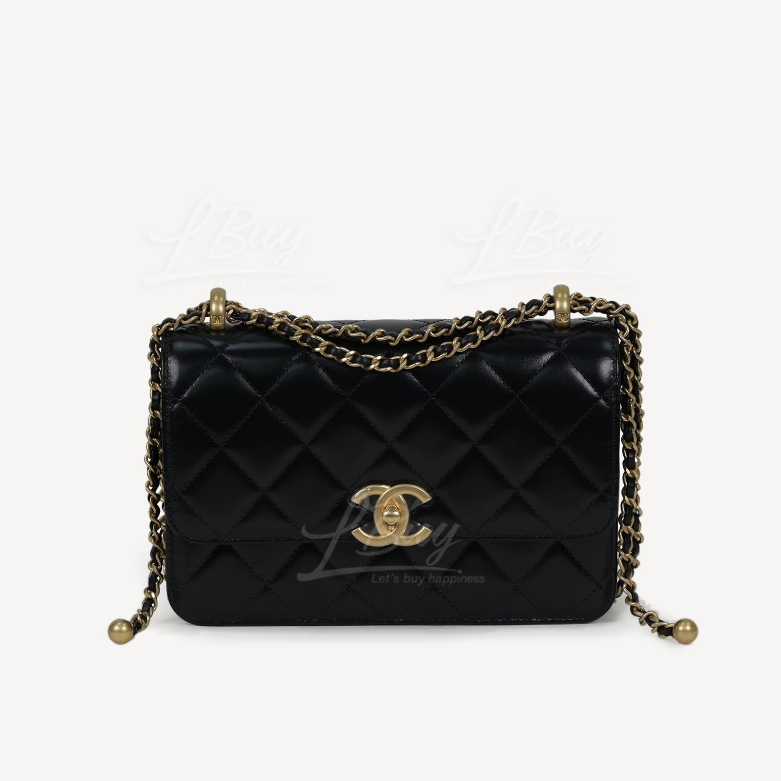 Chanel Calfskin 22cm Small Flap Bag AS2649