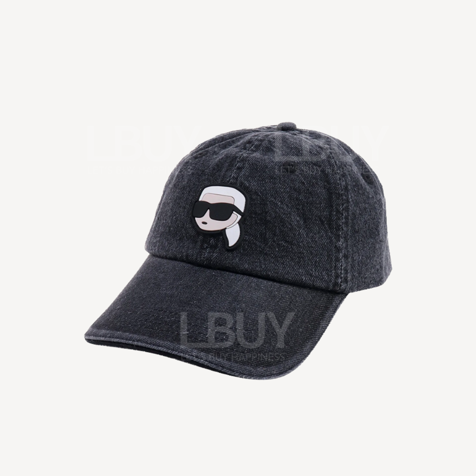 Karl Lagerfeld 老佛爺黑色牛仔帽