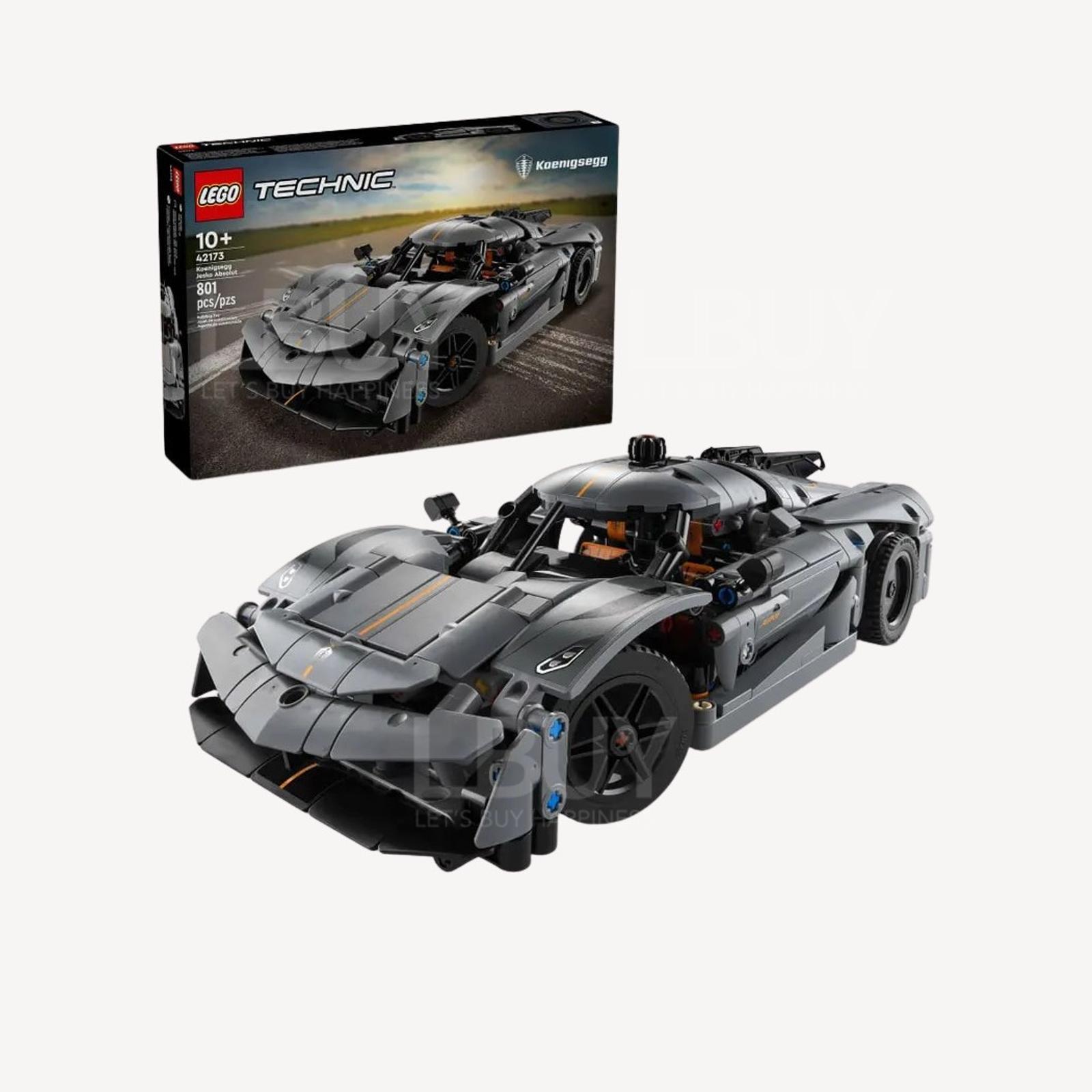 LEGO 42173 Technic Koenigsegg Jesko Absolut 灰色極致超跑 10+
