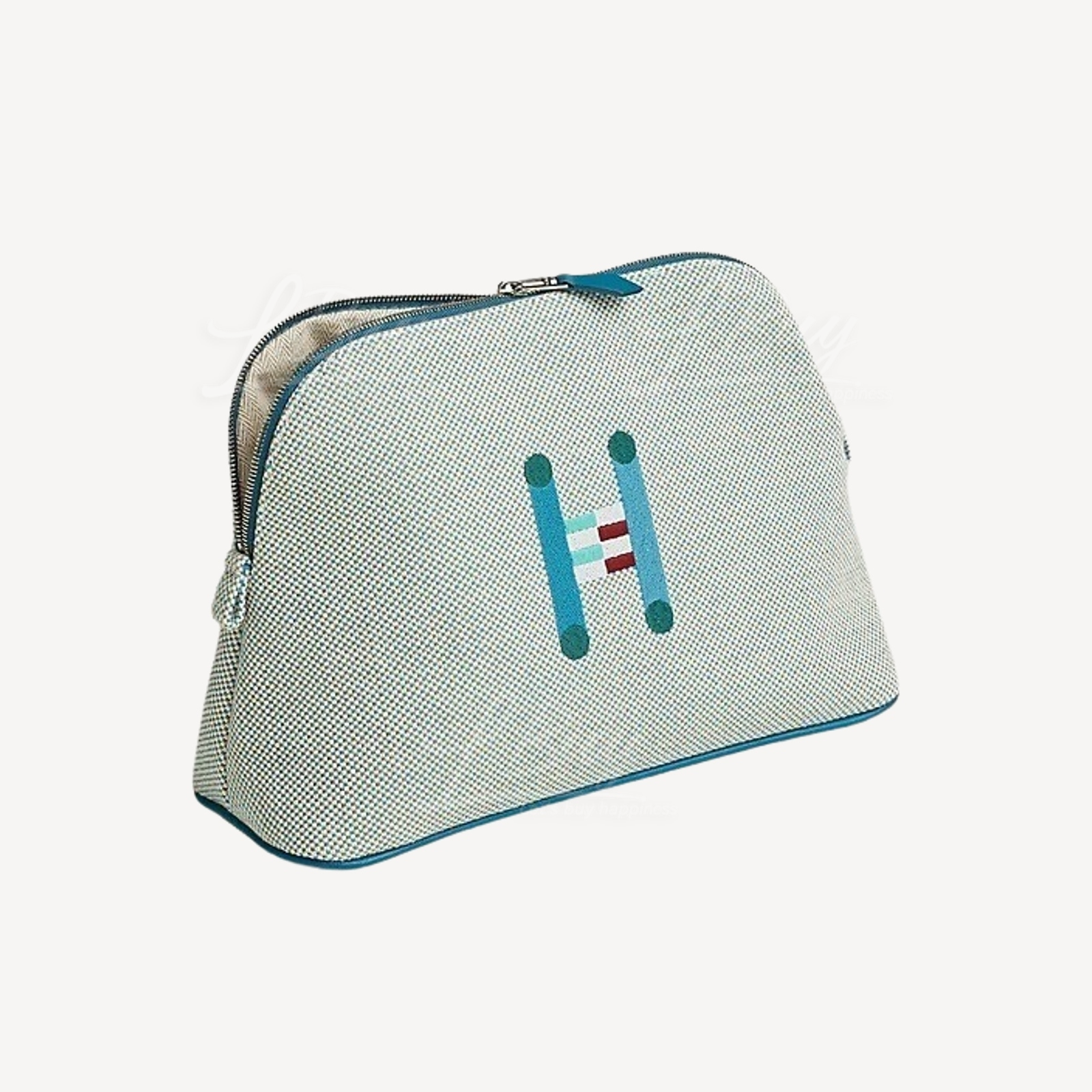 Hermes Bolide Crazy H Case, Medium Model 收納包 藍色