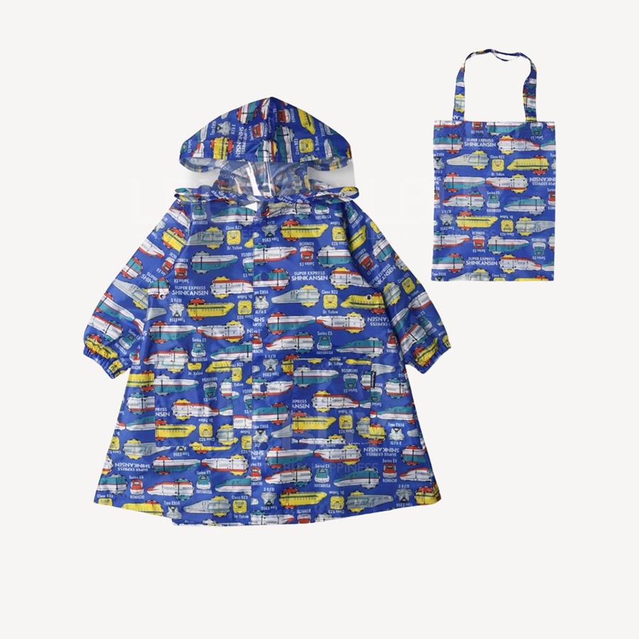 新幹線雨褸 藍色