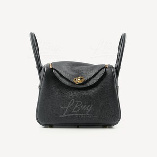 Hermes Lindy 26 Bag Black ghw