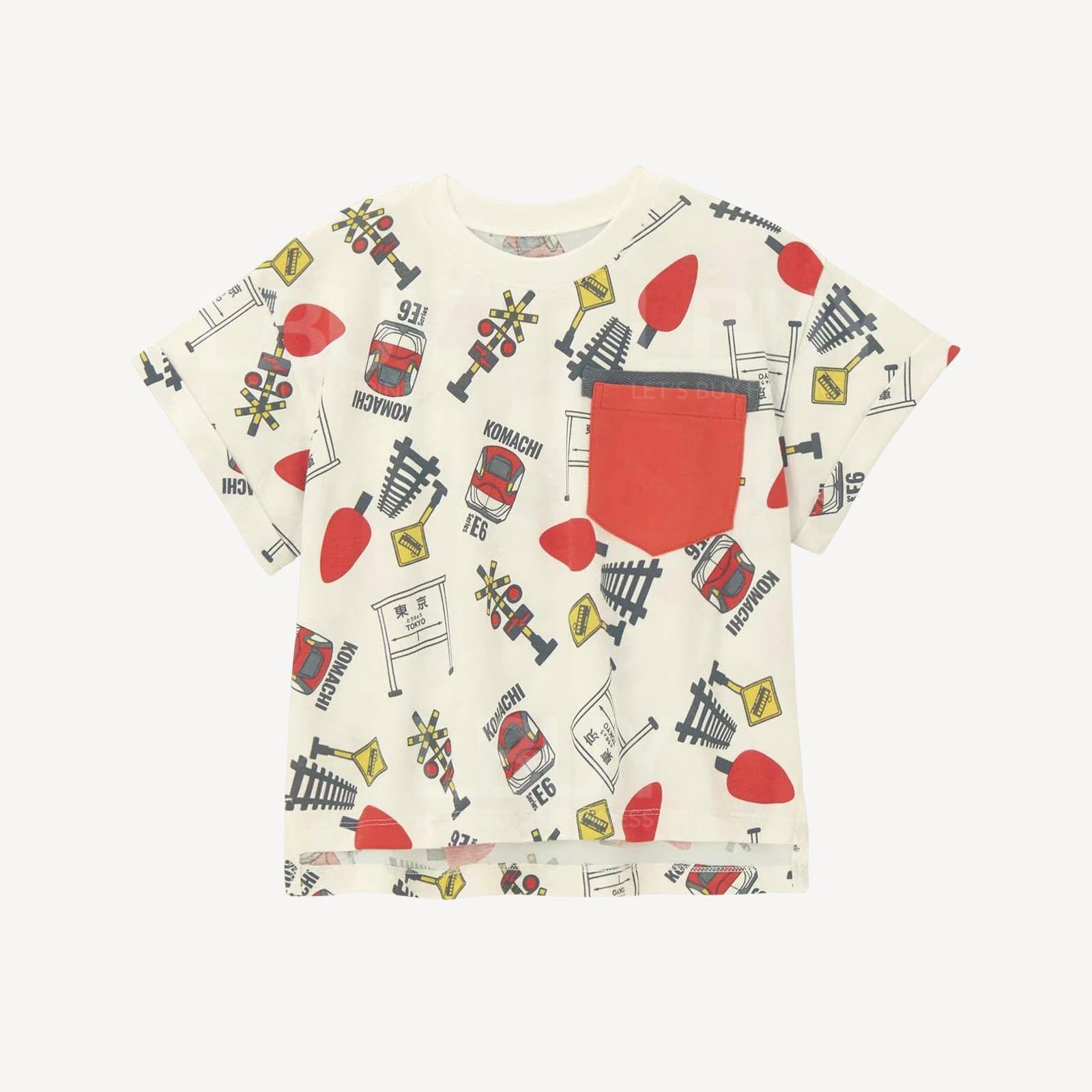 新幹線 Short Sleeves Tee T-Shirt E6 （尺碼：100-130）