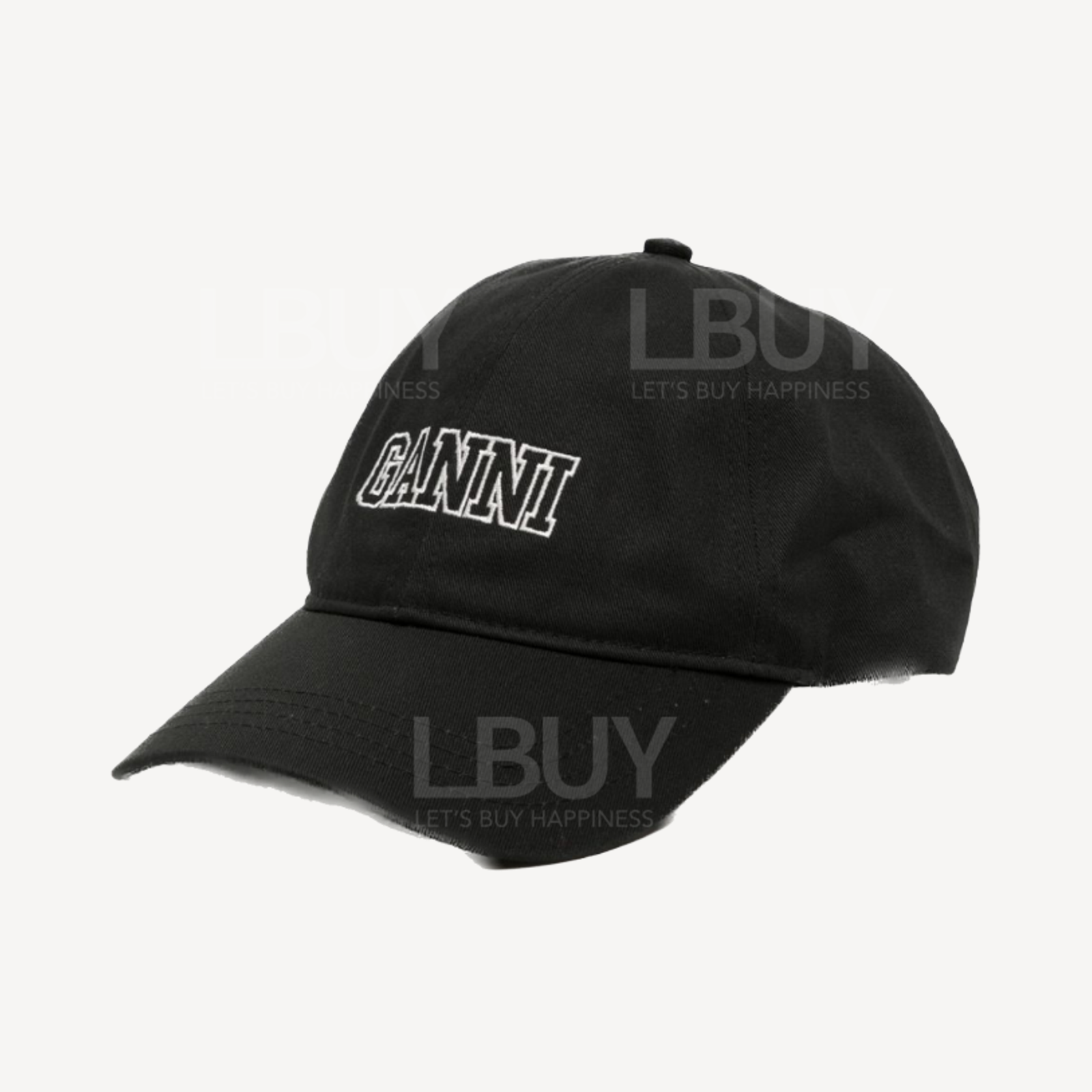 Ganni 丹麥品牌黑色帽