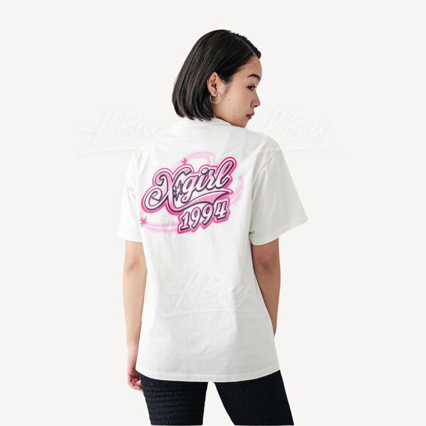 X-GIRL × F.C.R.B. ☆ SUPPORTER TEE / L F.C.Real Bristol 21AW X-girl/F.C.R.B. SUPPORTER TEE FCRB