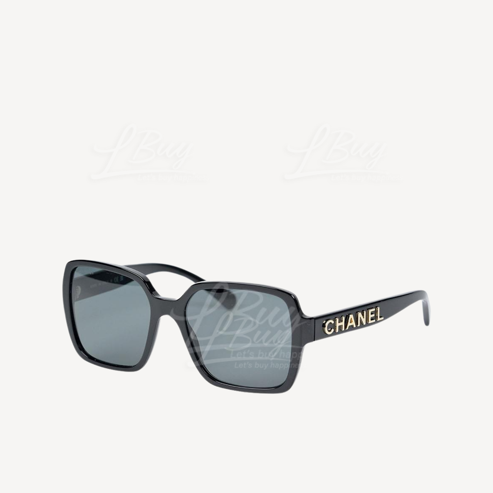 Chanel经典款金色Logo太阳眼镜 OCH5408