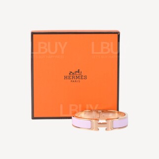 Hermes Clic H Bracelet 手鐲 手鈪  糖果粉配玫瑰金色