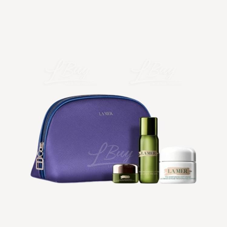 LA MER The Glowing Hydration Collection 海蓝之谜 修护抗老套装 (The Treatment Lotion 30ml+ The Eye Concentrate 5ml+ The Moisturizing Soft Cream 30ml)