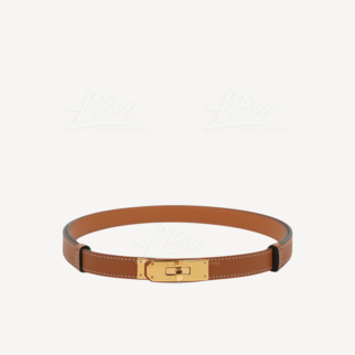 Hermes Kelly 18 Belt Gold with Gold Hardware