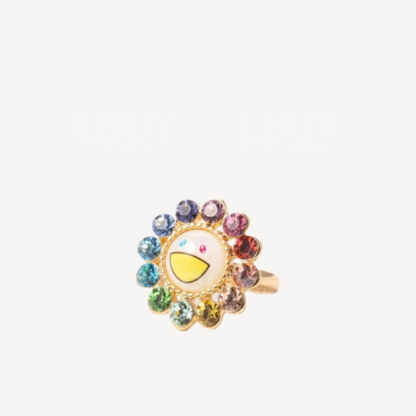 村上隆 Flower Ring 彩色 戒指