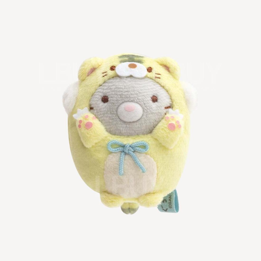 角落生物灰貓虎年手玉公仔