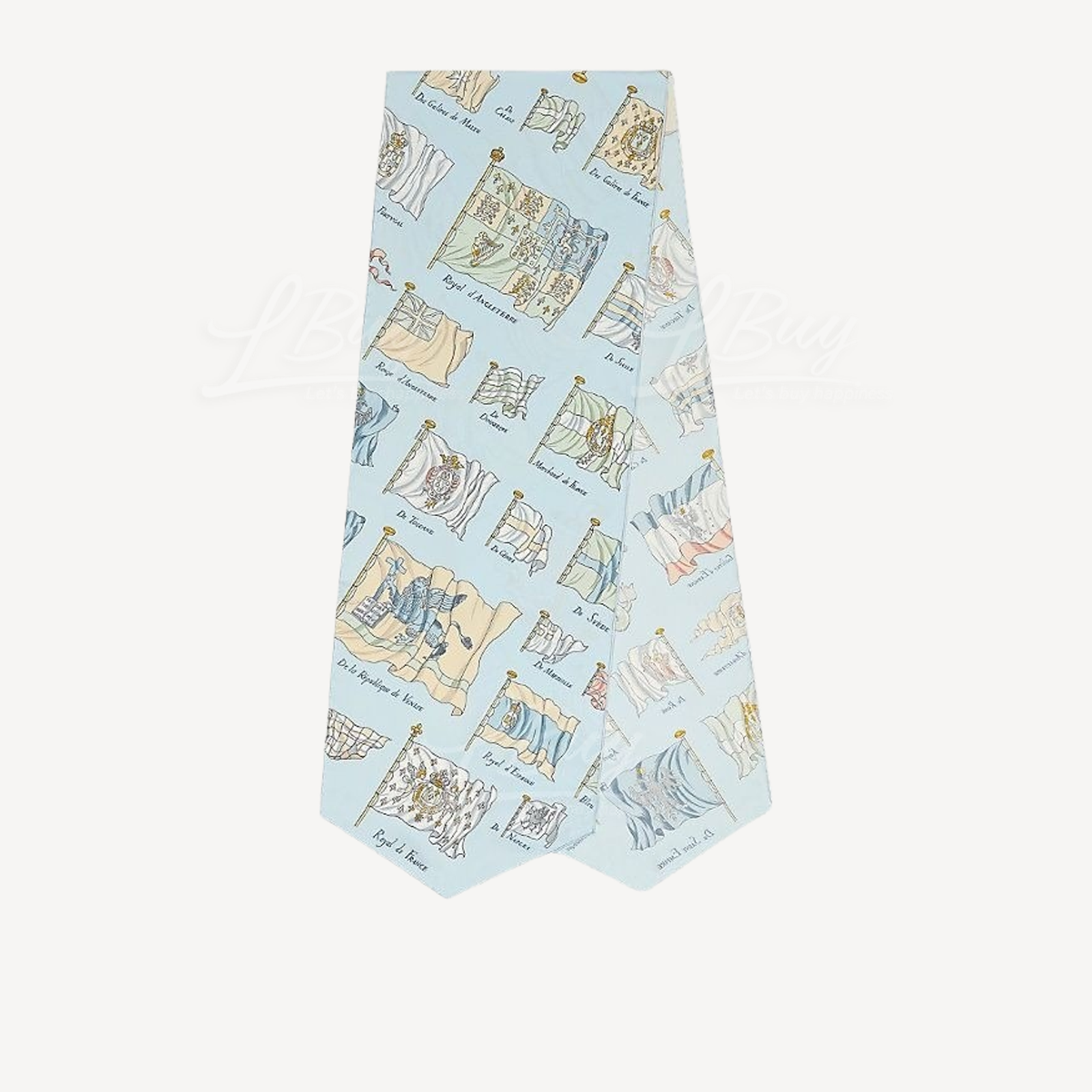 Hermes Echarpe de soie Pavois Twilly