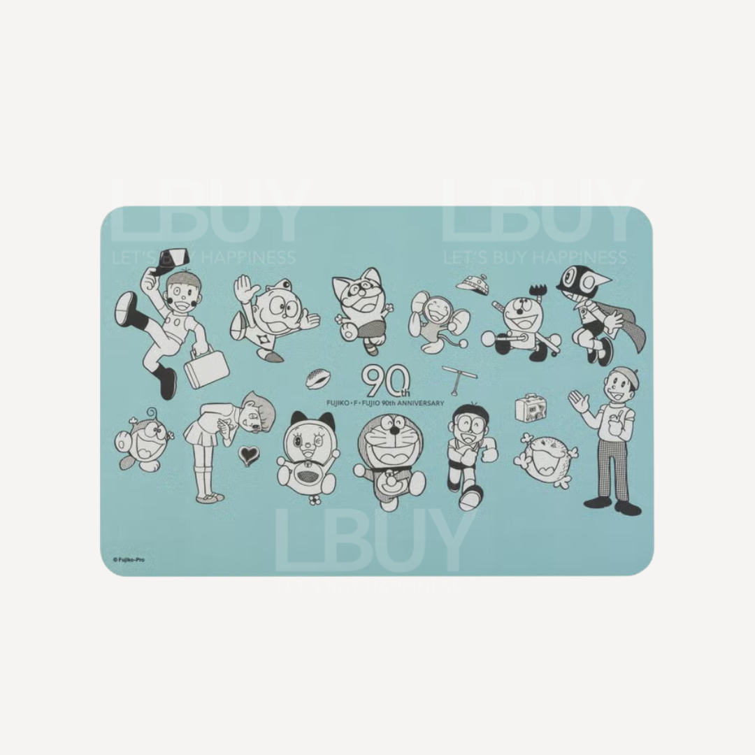 多啦A梦 限量硅藻土软地垫 浅蓝