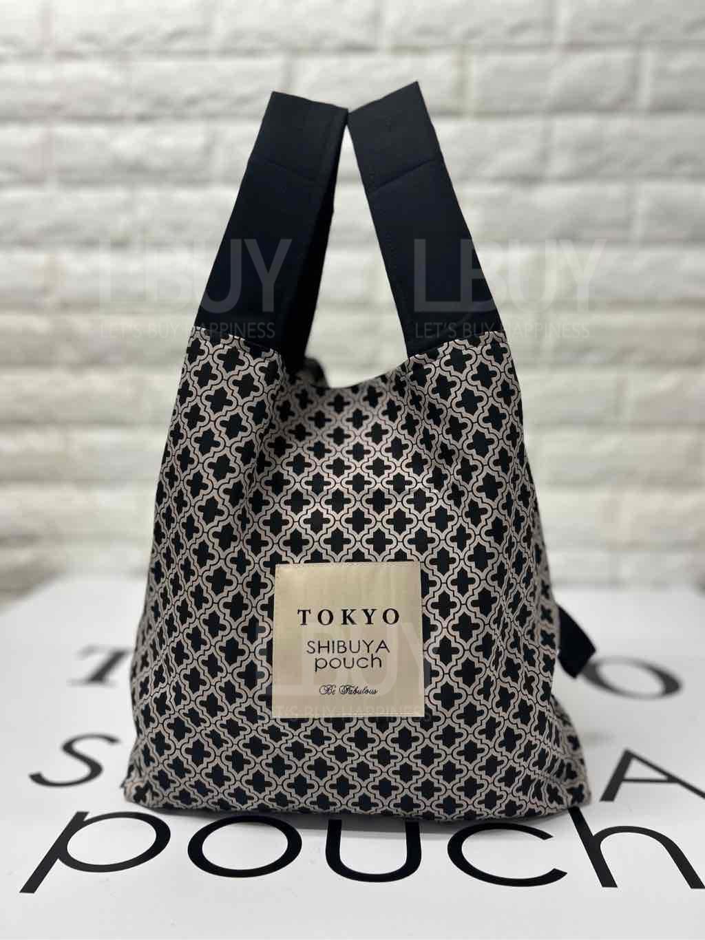 Shibuya Pouch 黑白色紋單肩袋