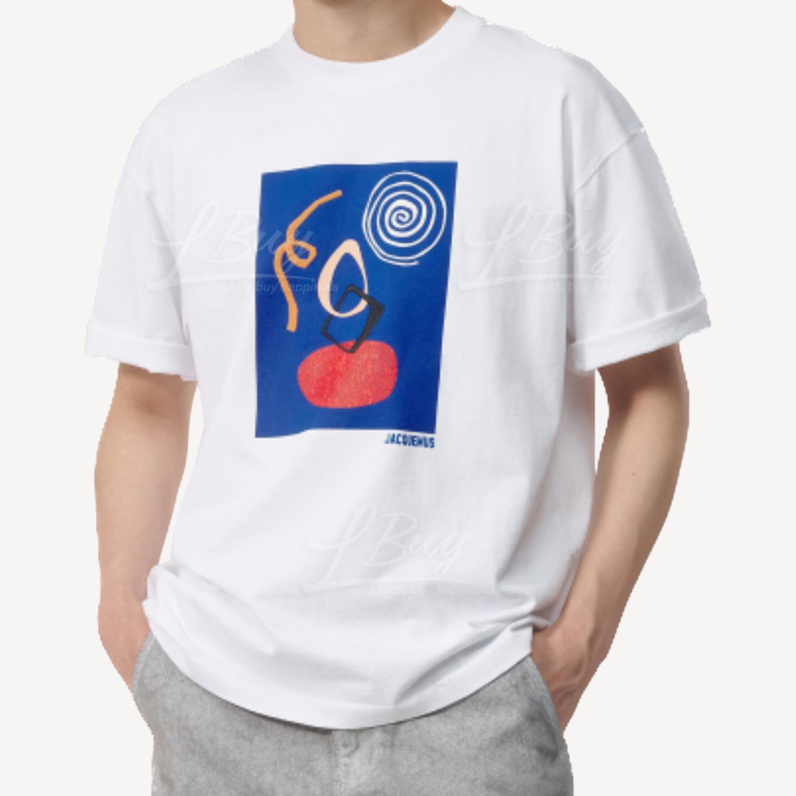 Jacquemus Cuadro abstract-print T-shirt