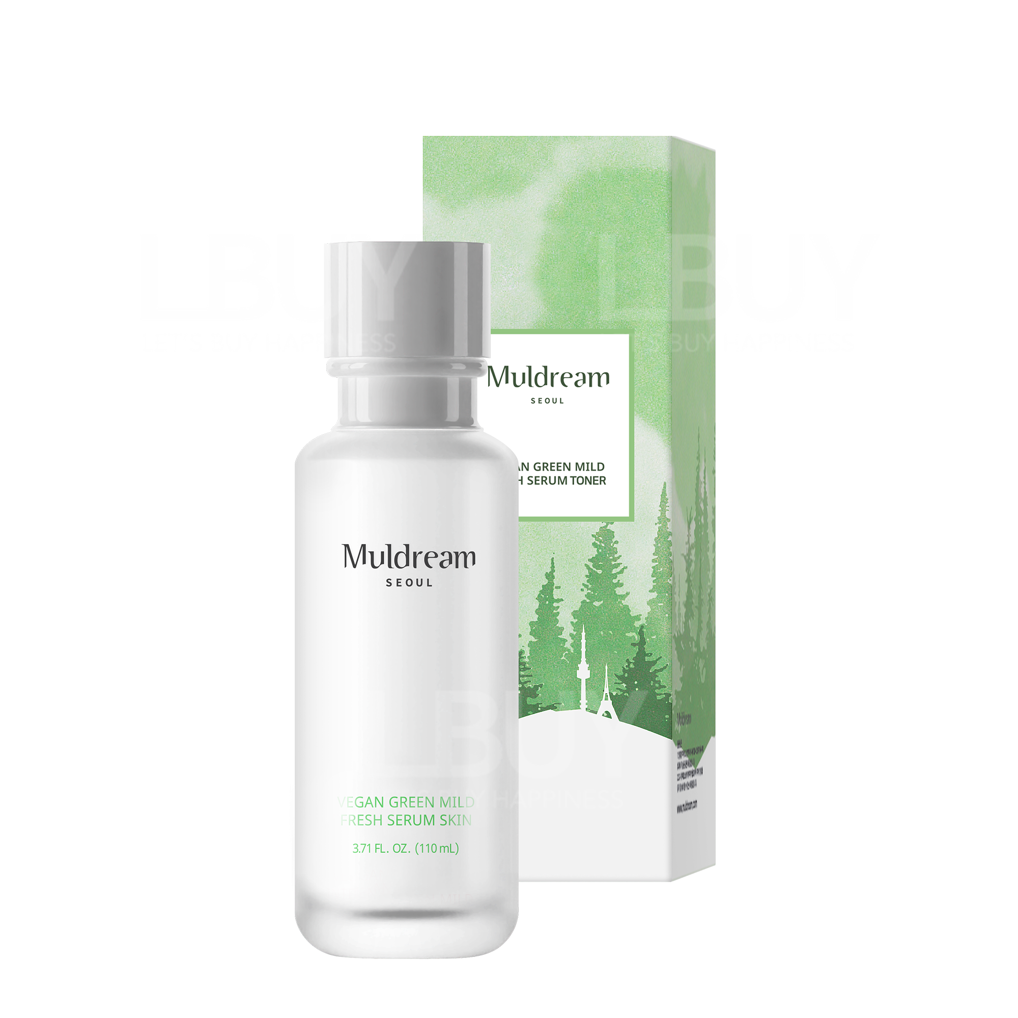 Muldream Vegan Green Mild Fresh Serum Toner 110ml