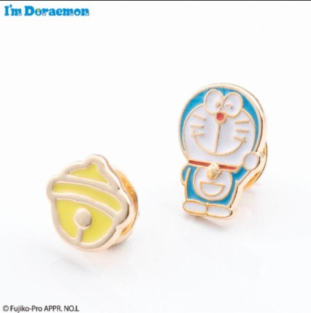 多啦A夢Pins 鈴鐺款襟章徽章