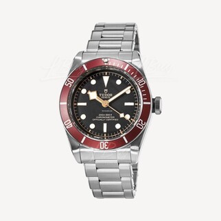 Tudor M79230R-0012 Black Bay 41 Automatic Red Bezel Steel Men's Watch